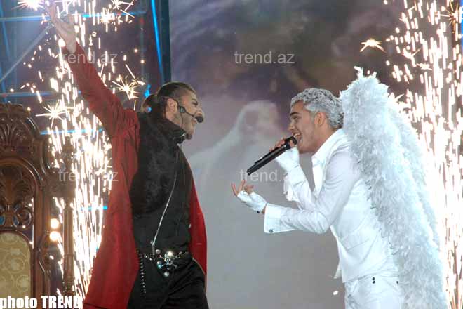 Samir – Elnur dueti "Eurovision-2008" müsabiqəsində zalda əyləşən tamaşaçıların alqışlarına səbəb oldu