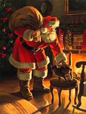 Santa-Klaus dünyada 7,2 milyardlıq hədiyyə paylayıb