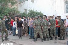 Bakının mərkəzində güclü yanğın baş verib, ölənlər var (fotosessiya)