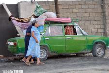 Bakıda kanalizasiya sisteminin növbəti dəfə sıradan çıxması nəticəsində evlər su altında qalıb (fotosessiya)