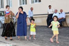 Bakıda kanalizasiya sisteminin növbəti dəfə sıradan çıxması nəticəsində evlər su altında qalıb (fotosessiya)