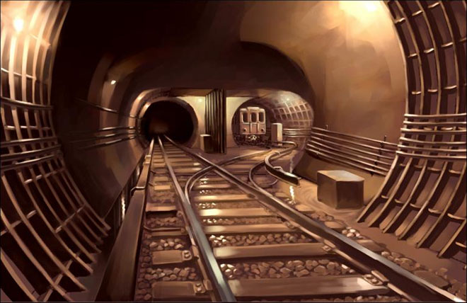 Bakı Metropolitenində qatar tuneldə qalıb