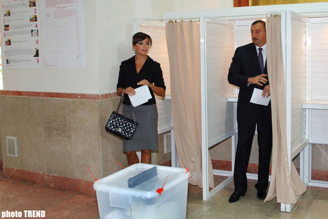 Exit poll-un ilkin nəticələrinə görə, İlham Əliyev rəqiblərini böyük səs faizi ilə qabaqlayıb - AŞƏS