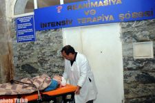 Bakıda yaşayış binasında baş verən partlayış zamanı üç nəfər həlak olub, altı nəfər yaralanıb - fotosessiya