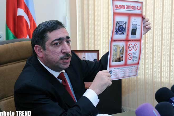 Bakıda baş verən qaz partlayışlarının əsas  səbəbi abunəçilərin təhlükəsizlik qaydalarına səhlənkar yanaşmasıdır - "Bakqaz"ın rəhbəri (video)