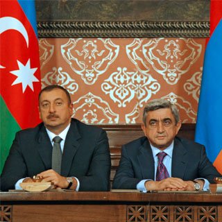 Azərbaycan və Ermənistan prezidentlərinin görüşü olub