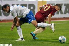 Azərbaycan - Rusiya futbol matçı heç-heçə 1:1 hesabı ilə başa çatıb (FOTOSESSİYA)