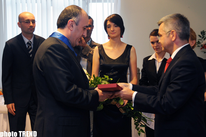 Polşa Prezidenti Polşa-Azərbaycan münasibətlərinin inkişafında göstərdikləri xidmətlərə görə Azərbaycan nazirlərini mükafatlandırıb