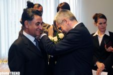 Polşa Prezidenti Polşa-Azərbaycan münasibətlərinin inkişafında göstərdikləri xidmətlərə görə Azərbaycan nazirlərini mükafatlandırıb