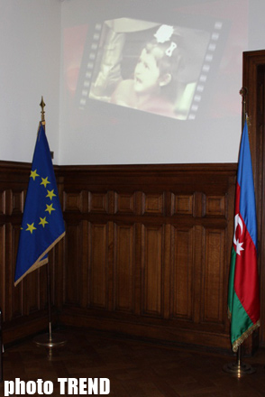 Strasburqda Xocalı soyqırımına həsr olunan tədbirdə Trend-in çəkdiyi sənədli filmin təqdimatı keçirilib (FOTO)
