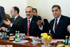 Azərbaycanın Dövlət Sosial Müdafiə Fondunda pensiyaçı gimnast xanımlar mükafatlandırılıb (FOTO)