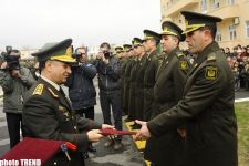 Azərbaycan Daxili Qoşunlarının zabitləri üçün yaşayış kompleksi istifadəyə verilib (FOTO)