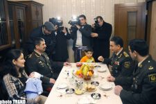 Azərbaycan Daxili Qoşunlarının zabitləri üçün yaşayış kompleksi istifadəyə verilib (FOTO)