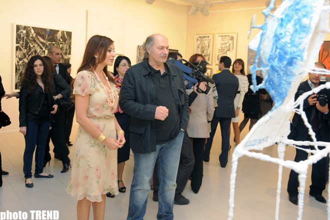 Azərbaycanın Müasir İncəsənət Muzeyində "Uçuşa baxış" bədii sərgisinin açılışı olub (FOTO)