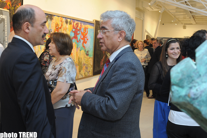 Azərbaycanın Müasir İncəsənət Muzeyində "Uçuşa baxış" bədii sərgisinin açılışı olub (FOTO)
