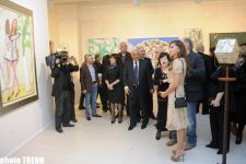 Azərbaycanın Müasir İncəsənət Muzeyində "Uçuşa baxış" bədii sərgisinin açılışı olub (FOTO)