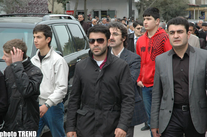 Azərbaycanın xalq artisti Telman Adıgözəlovla vida mərasimi keçirilib (FOTO)