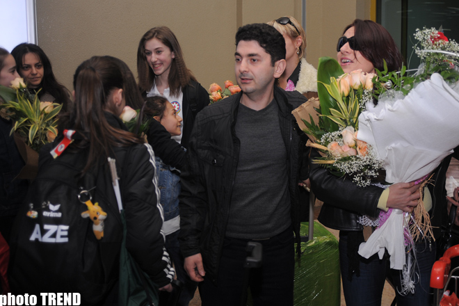 Azərbaycanın bədii gimnastika üzrə yığmasının məşqçisi Avropa Çempionatında əldə olunmuş nəticələrdən razıdır (FOTO)