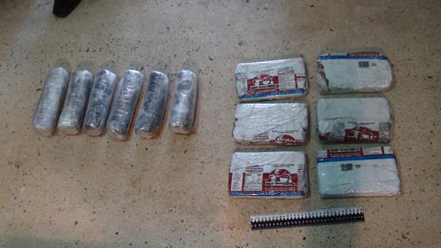 Bakı polisi keçmiş məhkumdan 5 kiloqramdan çox narkotik götürüb