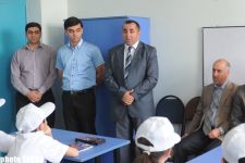 Trend BİA-nın ekoloji maarifləndirməyə dair layihəsi çərçivəsində orta məktəbdə şagirdlər üçün "açıq dərs" keçirilib (FOTO)