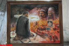 Azərbaycanda məhkumların əl işlərinin sərgisi keçirilib (FOTO)