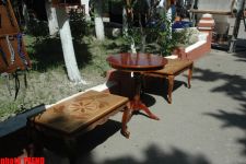 Azərbaycanda məhkumların əl işlərinin sərgisi keçirilib (FOTO)