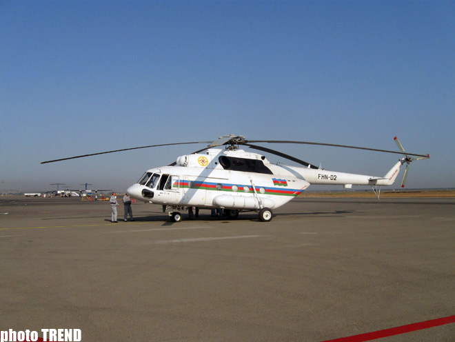 Qaxda dağda 50 yaşlı kişinin meyitinin həmin ərazidən çıxarılmasına helikopter cəlb edilib