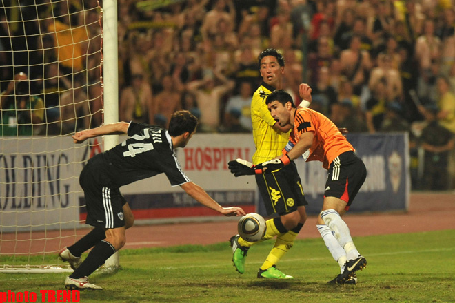 Qarabağ Borussiyaya uduzub (FOTO)