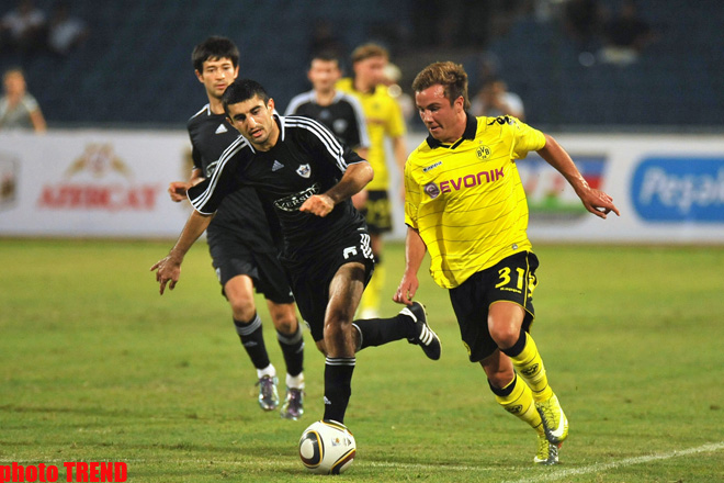 Qarabağ Borussiyaya uduzub (FOTO)