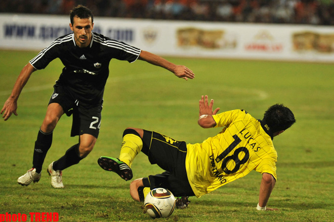 Qarabağ Borussiyaya uduzub (FOTO)