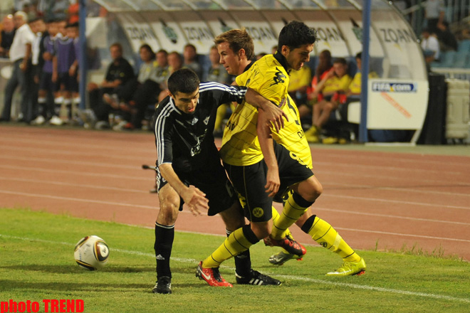 Qarabağ Borussiyaya uduzub (FOTO)