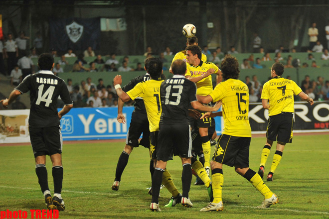 Qarabağ Borussiyaya uduzub (FOTO)