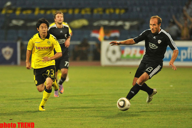 Qarabağ Borussiyaya uduzub (FOTO)