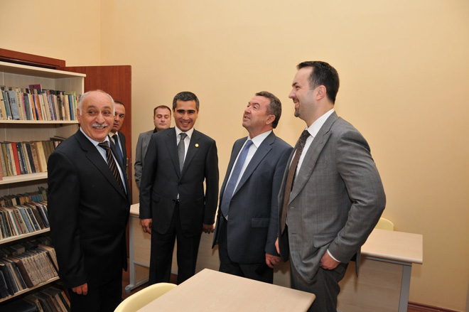Heydər Əliyev Fondunun dəstəyi ilə Gürcüstanda təmir edilmiş 3 Azərbaycan məktəbinin açılış mərasimi olub (FOTO)