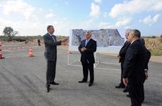 Azərbaycan Prezidenti İlham Əliyev Bakıda avtomobil yollarının genişləndirilməsi və tikintisi ilə tanış olub (FOTO)