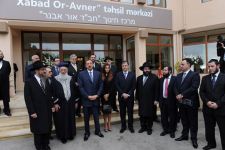 Azərbaycan Prezidenti Bakı şəhərinin Xətai rayonunda yəhudi uşaqlar üçün "Xabad-Or-Avner" təhsil mərkəzinin açılışında iştirak etmişdir (FOTO)