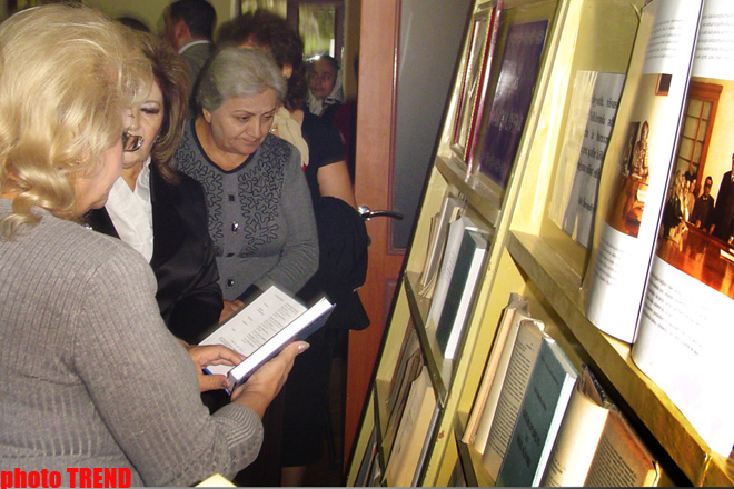 Görkəmli şərqşünas alim Aida İmanquliyevanın 71 illiyinə həsr olunmuş sərgi keçirilib (FOTO)