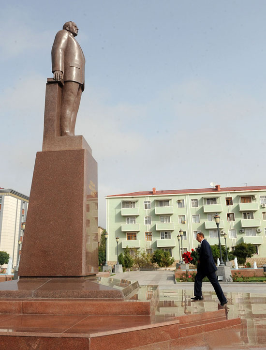 Azərbaycan Prezidenti İlham Əliyev Naxçıvan Muxtar Respublikasına səfər edib (fotosessiya)