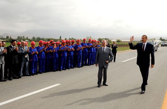 Azərbaycan Prezidenti İlham Əliyev Naxçıvan Muxtar Respublikasına səfər edib (fotosessiya)