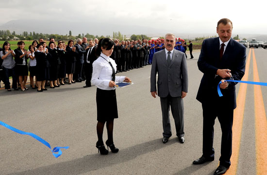 Azərbaycan Prezidenti İlham Əliyev Naxçıvan Muxtar Respublikasına səfər edib (fotosessiya)