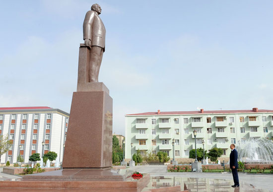 Azərbaycan Prezidenti İlham Əliyev Naxçıvan Muxtar Respublikasına səfər edib (fotosessiya)