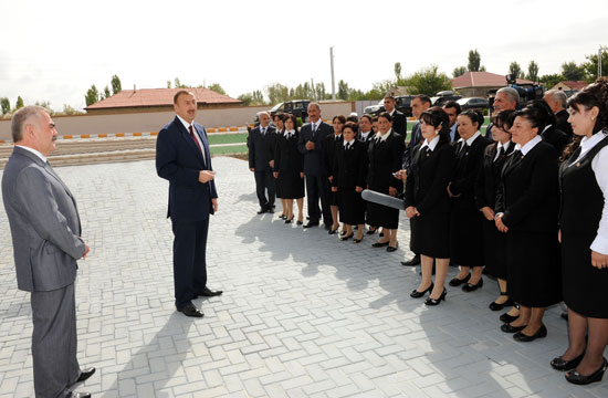 Azərbaycan Prezidenti İlham Əliyev Naxçıvan Muxtar Respublikasına səfər edib (fotosessiya)