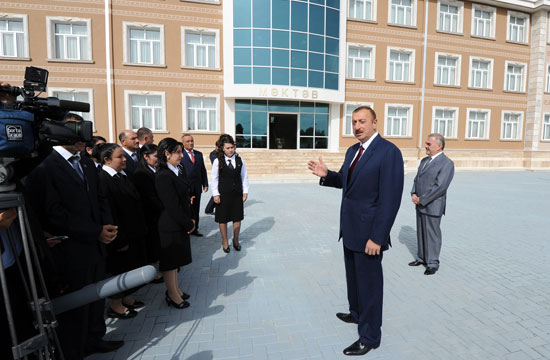 Azərbaycan Prezidenti İlham Əliyev Naxçıvan Muxtar Respublikasına səfər edib (fotosessiya)