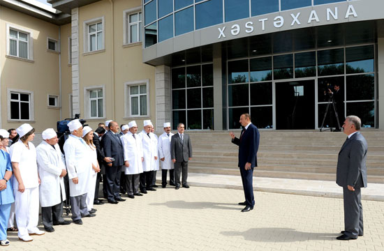 Azərbaycan Prezidenti İlham Əliyev Naxçıvan Muxtar Respublikasına səfər edib (fotosessiya)