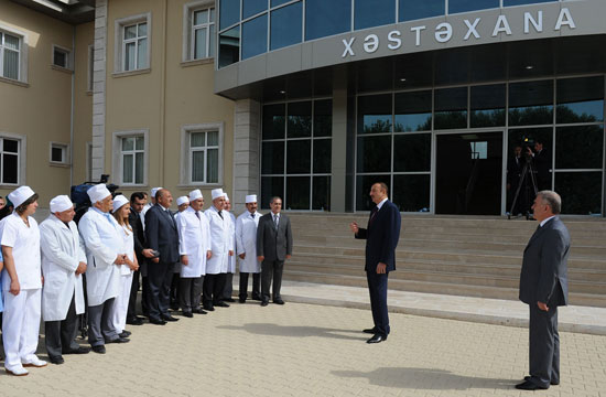 Azərbaycan Prezidenti İlham Əliyev Naxçıvan Muxtar Respublikasına səfər edib (fotosessiya)