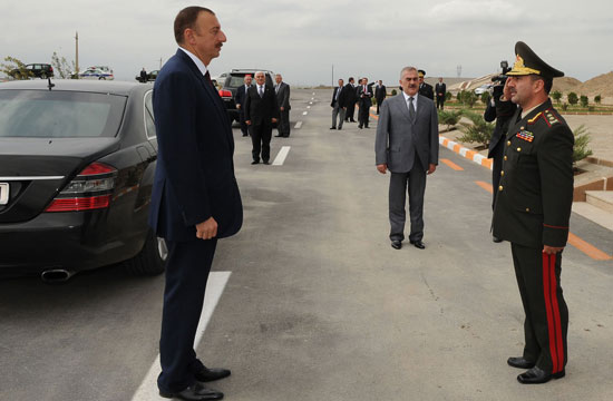 Azərbaycan Prezidenti İlham Əliyev Naxçıvan Muxtar Respublikasına səfər edib (fotosessiya)
