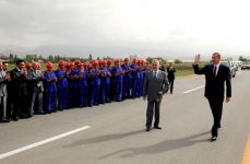 Azərbaycan Prezidenti İlham Əliyev Naxçıvan Muxtar Respublikasına səfər edib (fotosessiya)