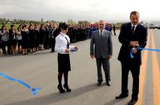 Azərbaycan Prezidenti İlham Əliyev Naxçıvan Muxtar Respublikasına səfər edib (fotosessiya)