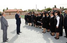 Azərbaycan Prezidenti İlham Əliyev Naxçıvan Muxtar Respublikasına səfər edib (fotosessiya)