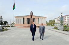 Azərbaycan Prezidenti İlham Əliyev Naxçıvan Muxtar Respublikasına səfər edib (fotosessiya)